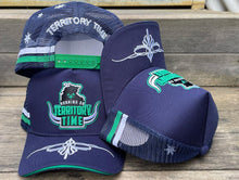 Load image into Gallery viewer, **ONLY 6 LEFT IN STOCK** TERRITORY TIME CLASSIC &quot;Navy &amp; Green&quot; HAT
