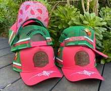 Load image into Gallery viewer, TERRITORY TIME &quot;Watermelon&quot; LEATHER PATCH HAT
