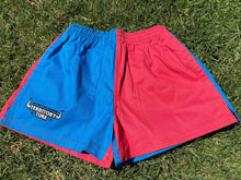 Load image into Gallery viewer, NTNT COTTON FOOTY SHORTS - Pink &amp; Blue
