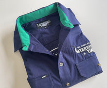 Load image into Gallery viewer, TERRITORY TIME STOCK CRATE HALF-BUTTON WORK SHIRT
